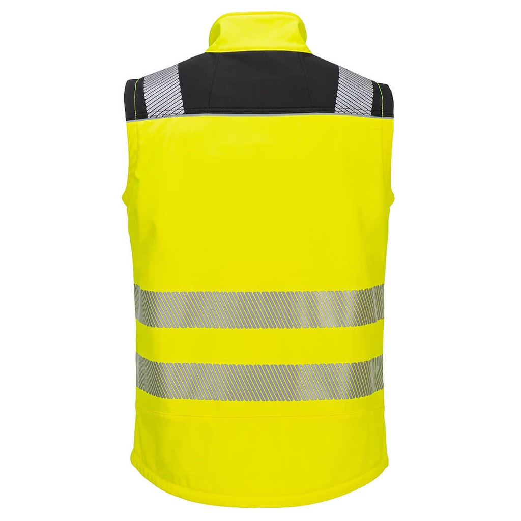 PW325 Hi-Vis Softshell Gilet (3L)