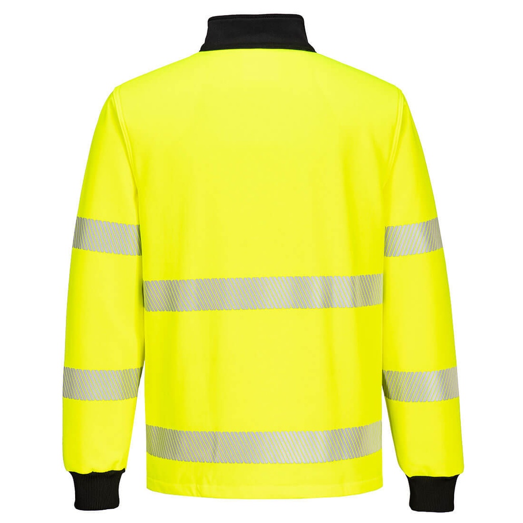 PW326 PW3 Hi-Vis 1/4 Zip Sweatshirt