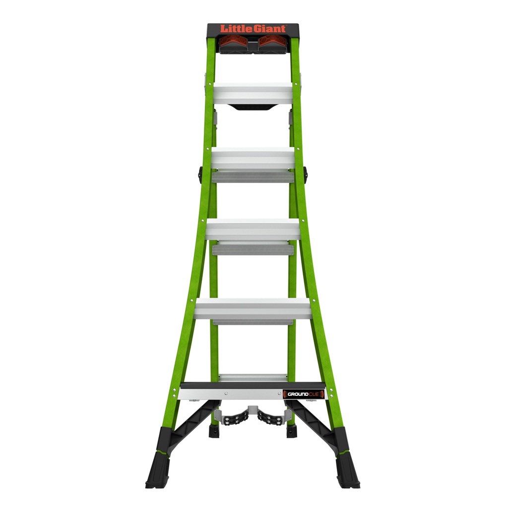 KING KOMBO XT 2.0 KING KOMBO XT, 6' - 170 kg Rated, Fiberglass 3-in-1 Extendable All-Access Combination Ladder with GRIP-N-GO Single-Hand Release Hinge, Rotating Wall Pad, V-bar, GROUND CUE, and Heavy-Duty Feet
