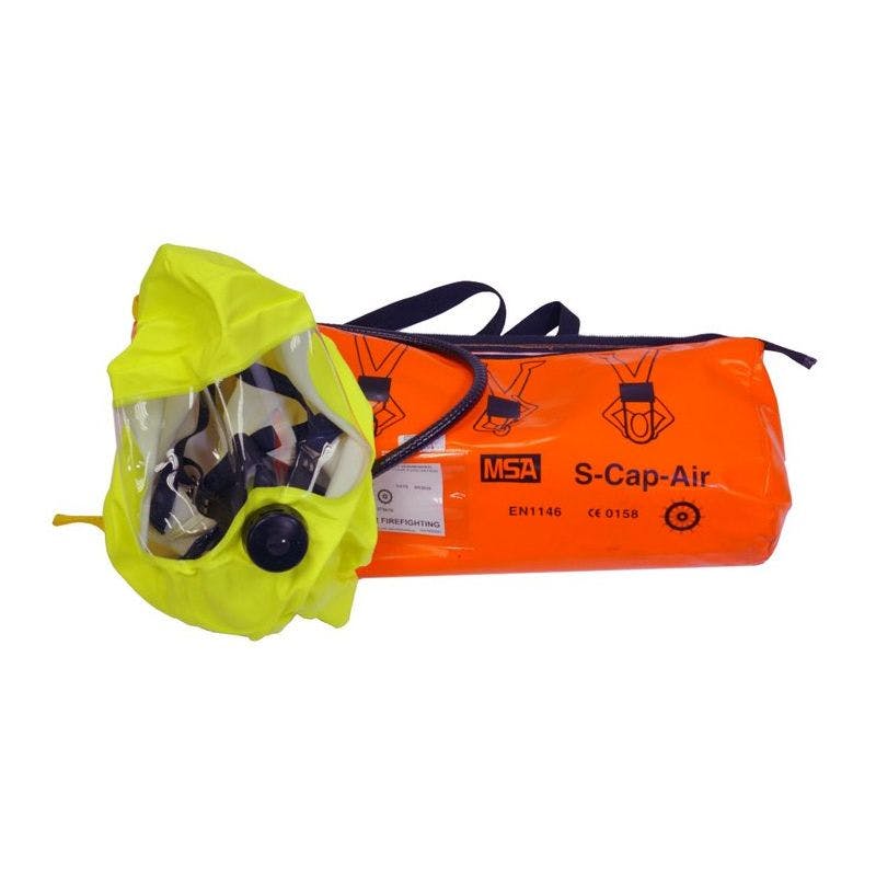 S-Cap-Air Emergency escape breathing device set, charged