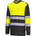 PW312 PW3 Hi-Vis Cotton Comfort Class 1 T-Shirt L/S