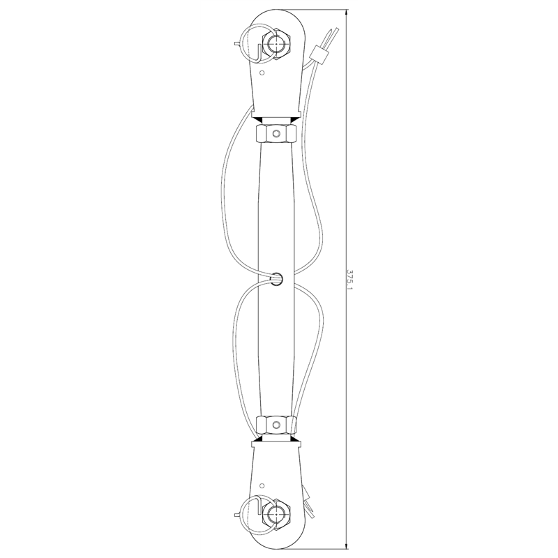 FA6020302 KS-Line Olive crimp tensioner (copy)