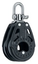 IN2662 75 mm Carbo Double Pulley - Swivel