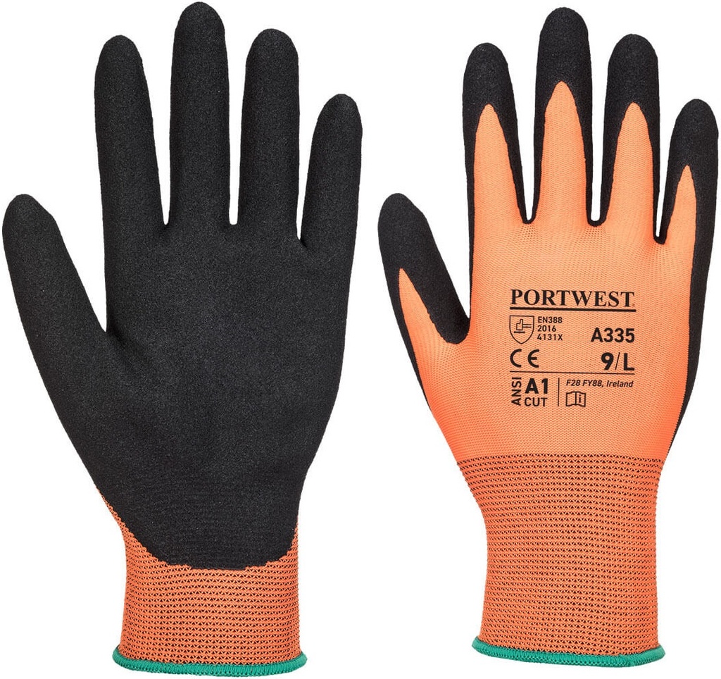 A335 Dermi-Grip NPR15 Nitrile Sandy Glove