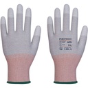 A696 LR13 ESD PU Fingertip Cut Glove, Cut (B)