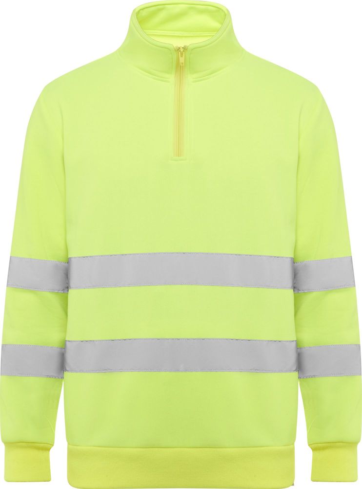 HV9314 SPICA High-visibility sweater with half zip