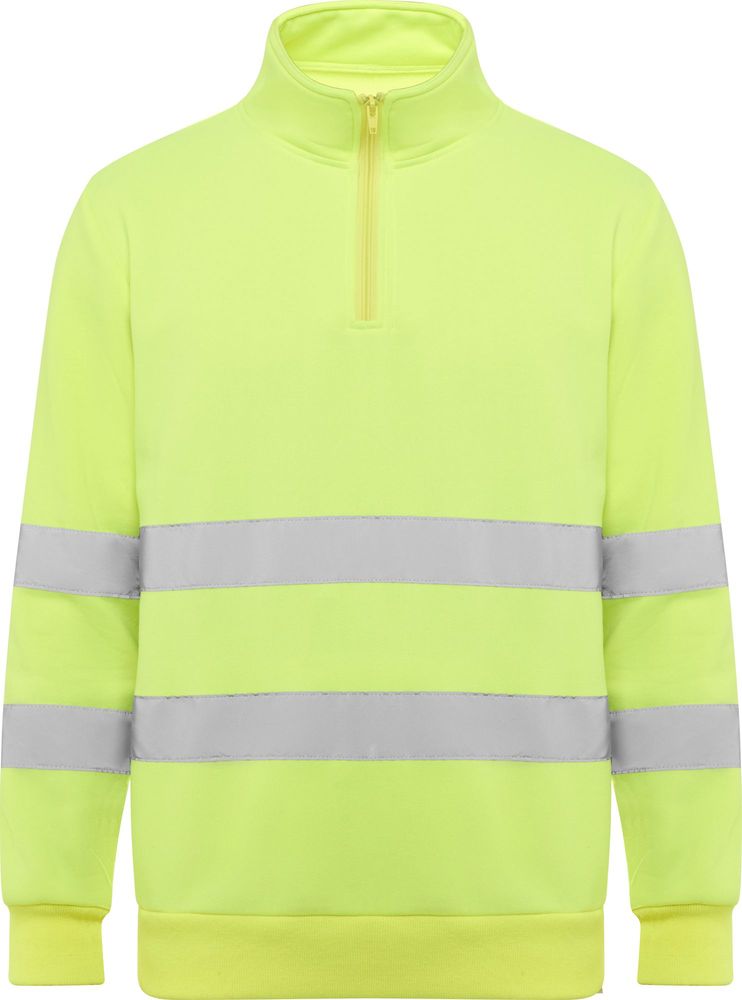HV9314 SPICA High-visibility sweater with half zip