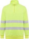 HV9314 SPICA High-visibility sweater with half zip