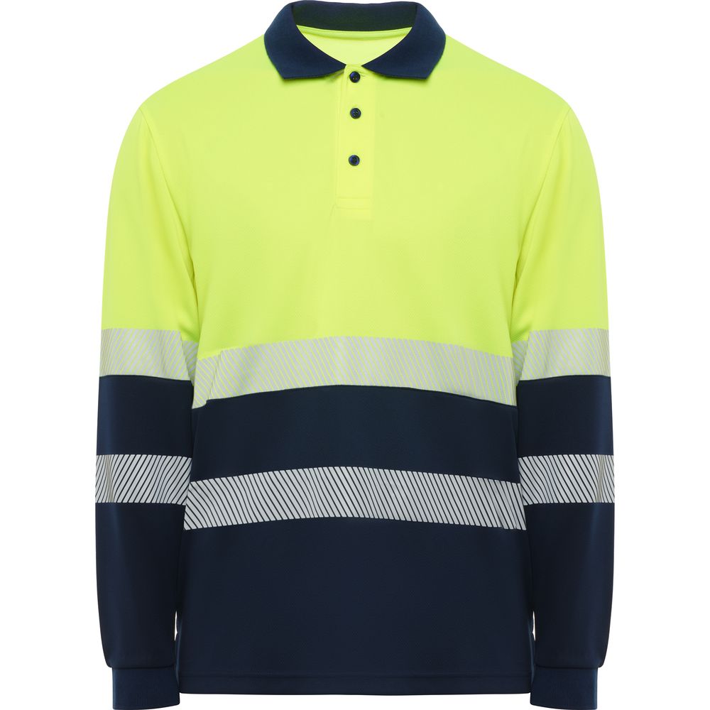 HV9316 VEGA L/S Hi-Vis Polo shirt