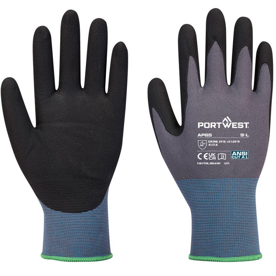 AP65 Grip 15 Nitrile Foam Texpel Gloves