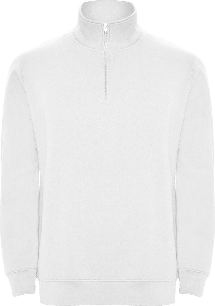 SU1109 ANETO Sweatshirt with matching half zip and polo neck