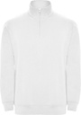 SU1109 ANETO Sweatshirt with matching half zip and polo neck
