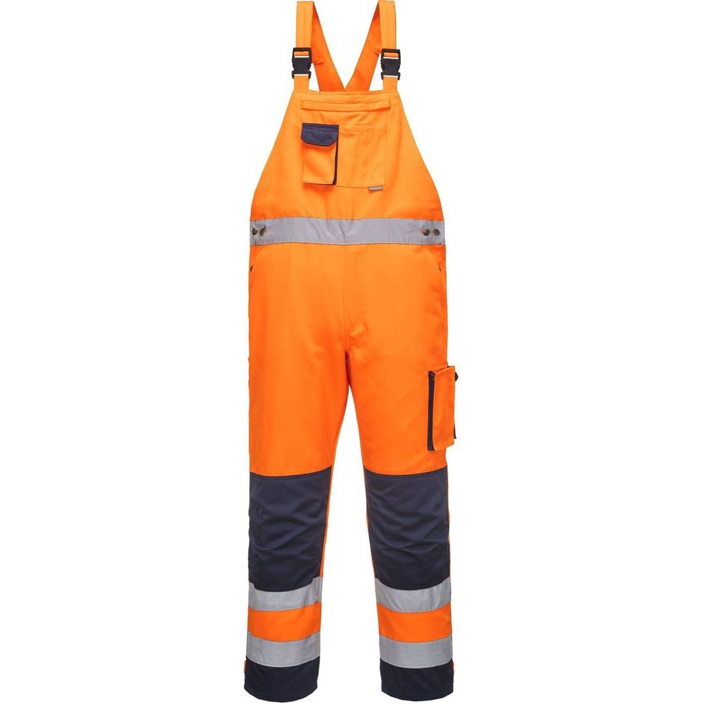 TX52 Dijon Hi-Vis Bib &amp; Brace