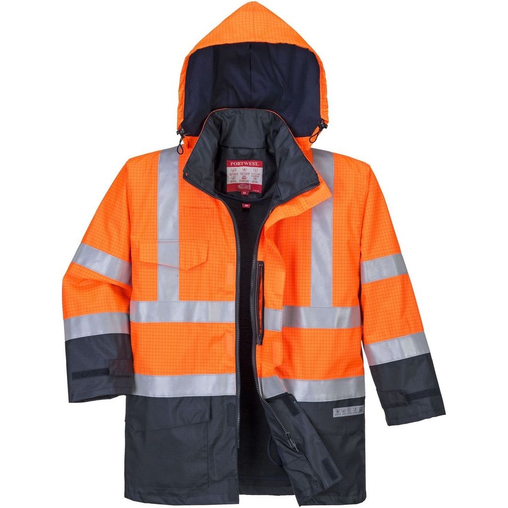 S779 Bizflame Rain Hi-Vis Multi-Protection Jacket
