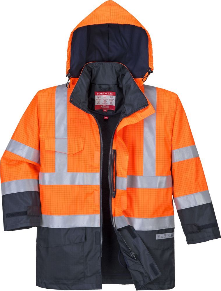 S779 Bizflame Rain Hi-Vis Multi-Protection Jacket