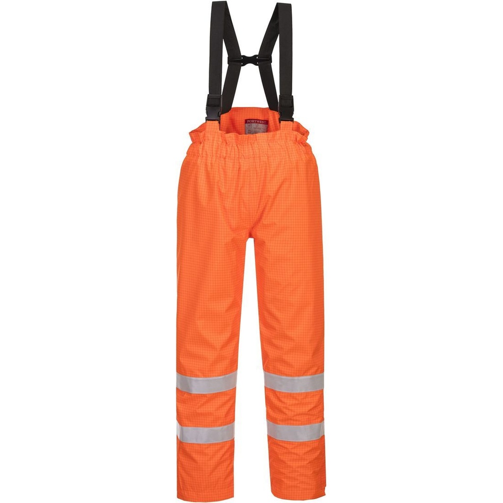 S781 Bizflame Rain Hi-Vis Breathable Antistatic FR Lined Trouser