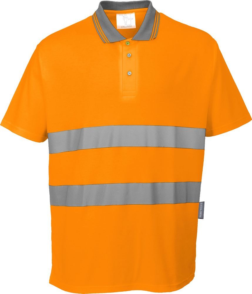 S171 Hi-Vis Cotton Comfort Polo Shirt S/S