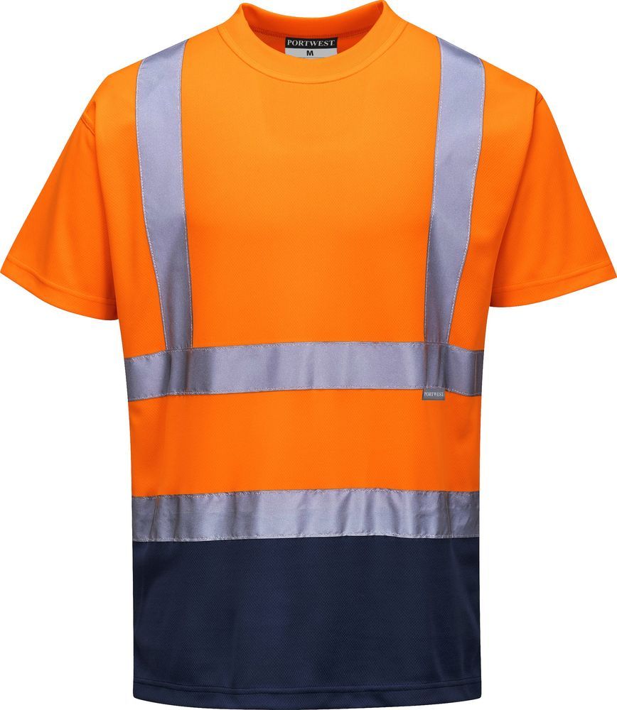 S378 Two-Tone Hi-Vis T-Shirt