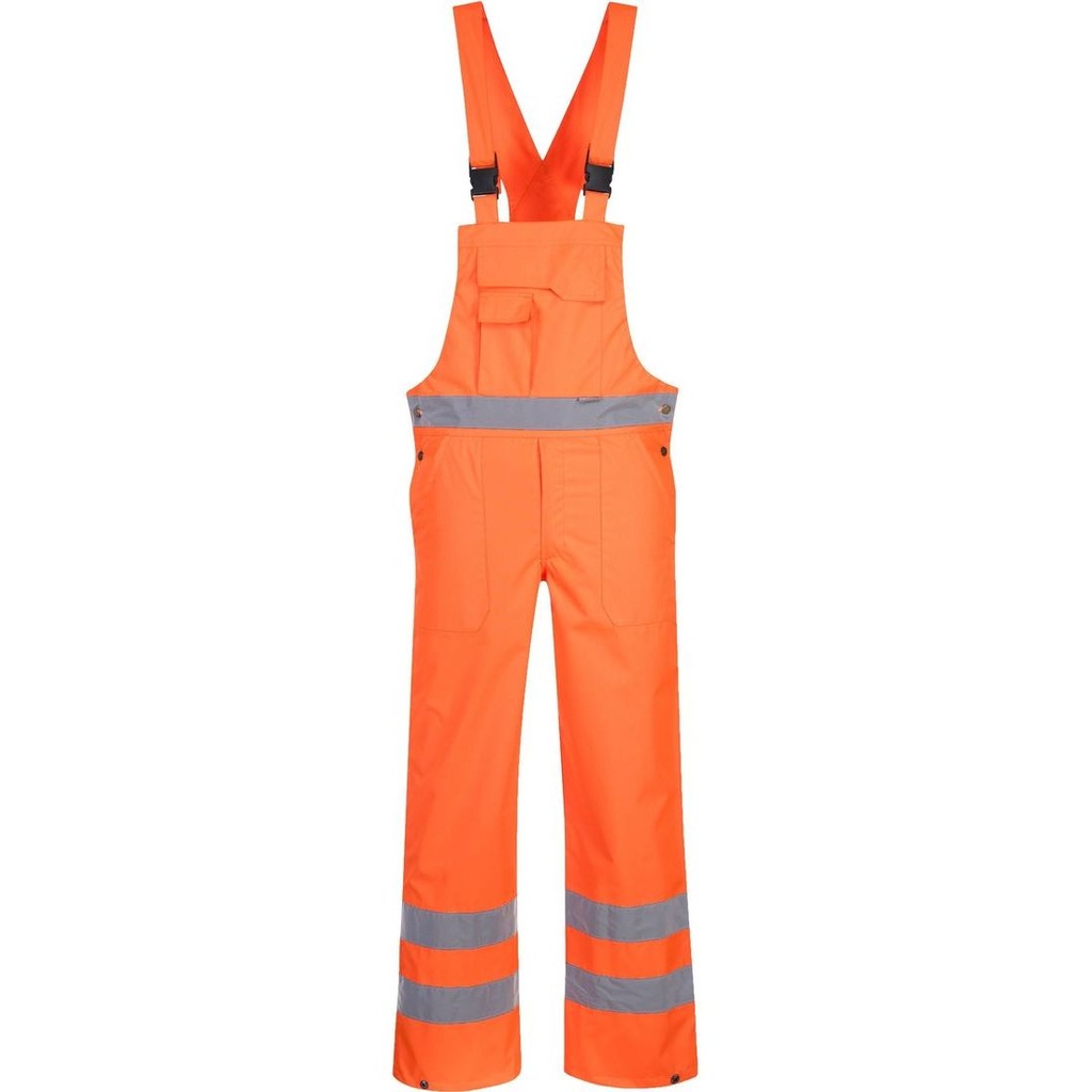 S388 Hi-Vis Breathable Rain Bib and Brace
