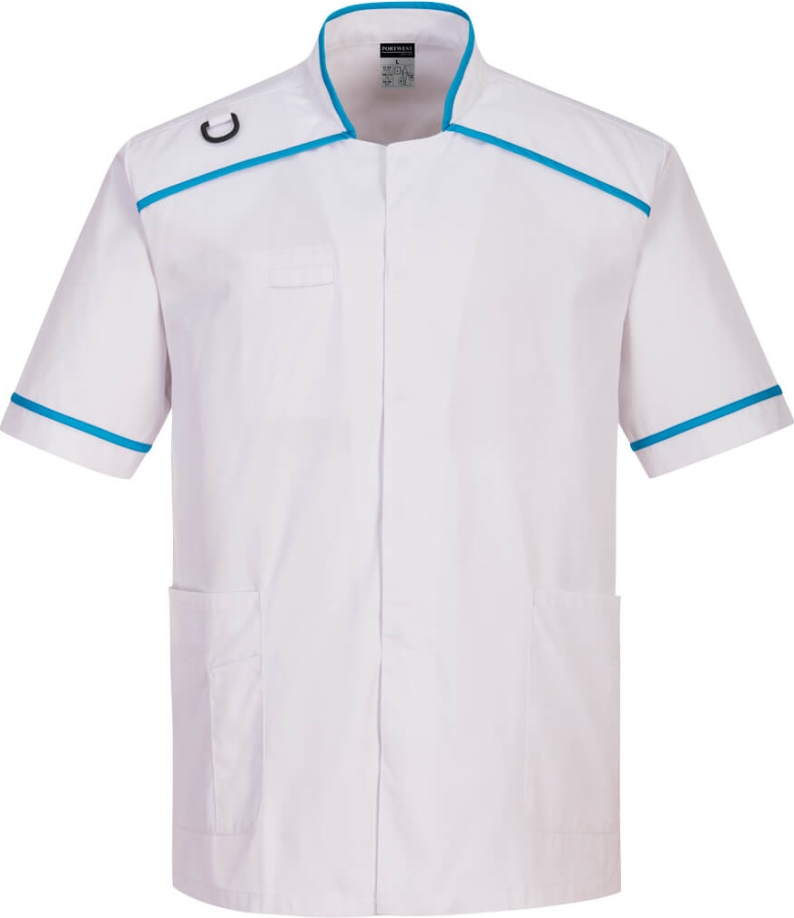 C821 Bluzë Tunic per Meshkuj Medical