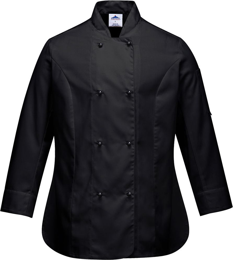 C837 Rachel Women's Chefs Jacket L/S***