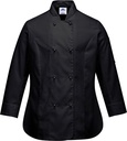 C837 Rachel Women's Chefs Jacket L/S***