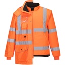 RT27 Hi-Vis αναπνεύσιμο -σε- μπουφάν κυκλοφορίας