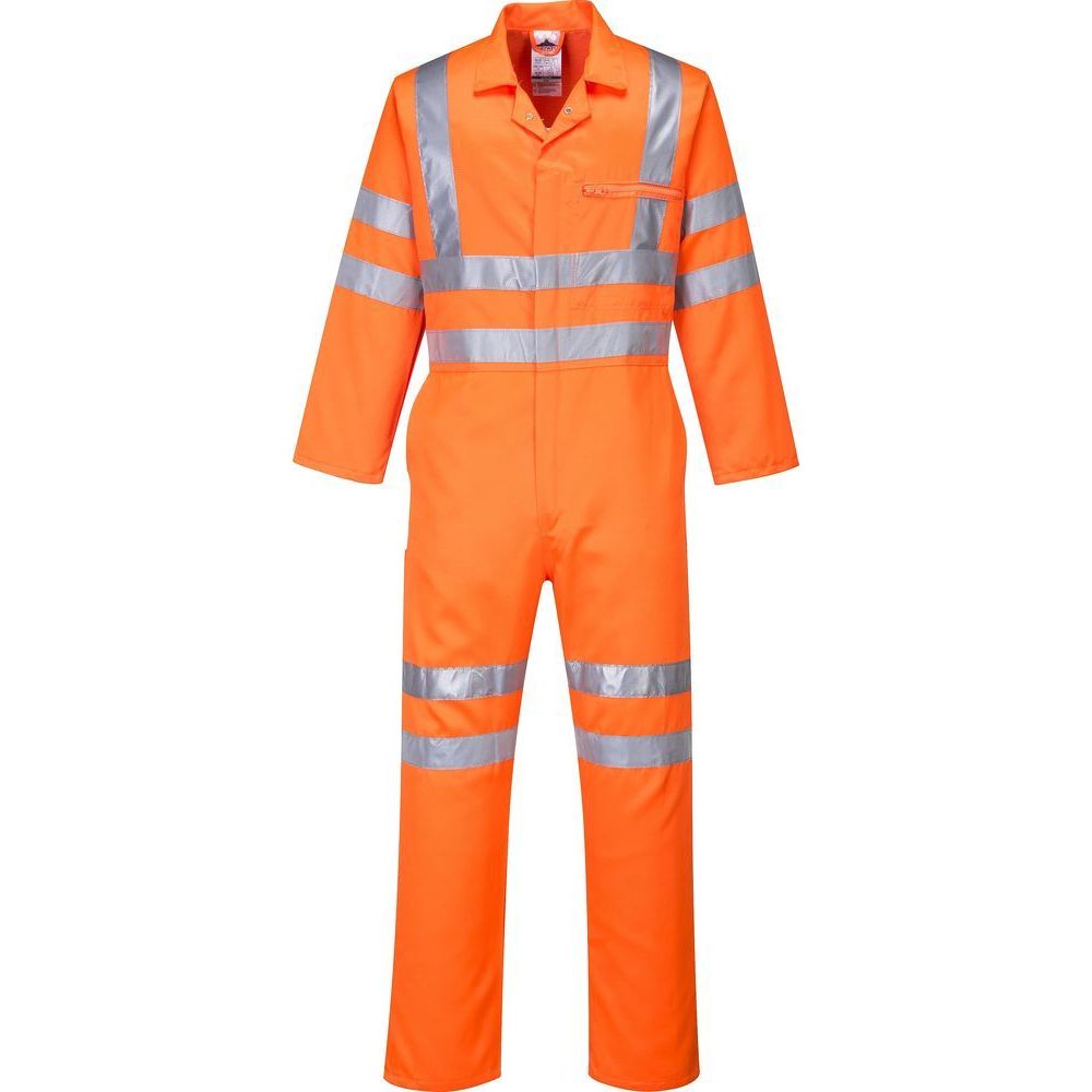 RT42 Hi-Vis Polycotton Service Coverall