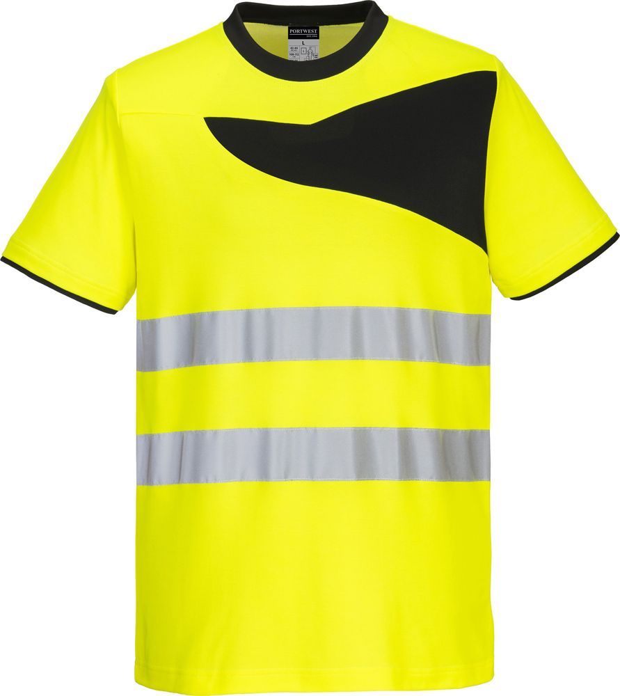 PW213 Bluzë Hi-Vis M/SH PW3
