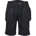 PW345 PW3 Кратки работни панталони со холстер џебови