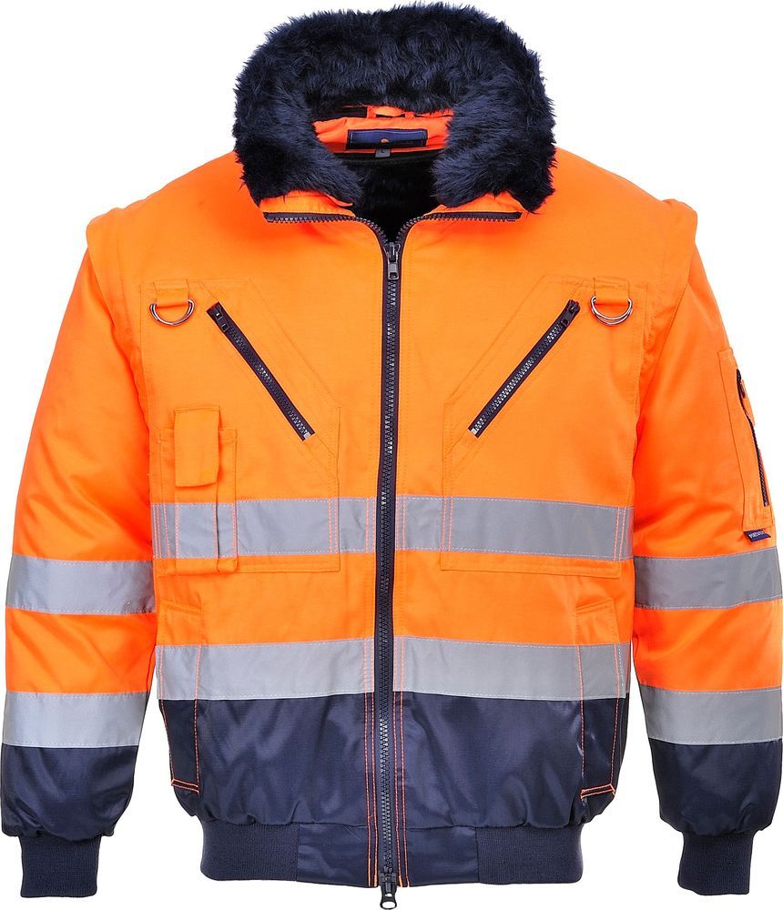 PJ50 Μπουφάν Pilot HI-Vis 3-σε-1
