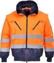 PJ50 Xhaketë Pilot 3-në-1 Hi-Vis