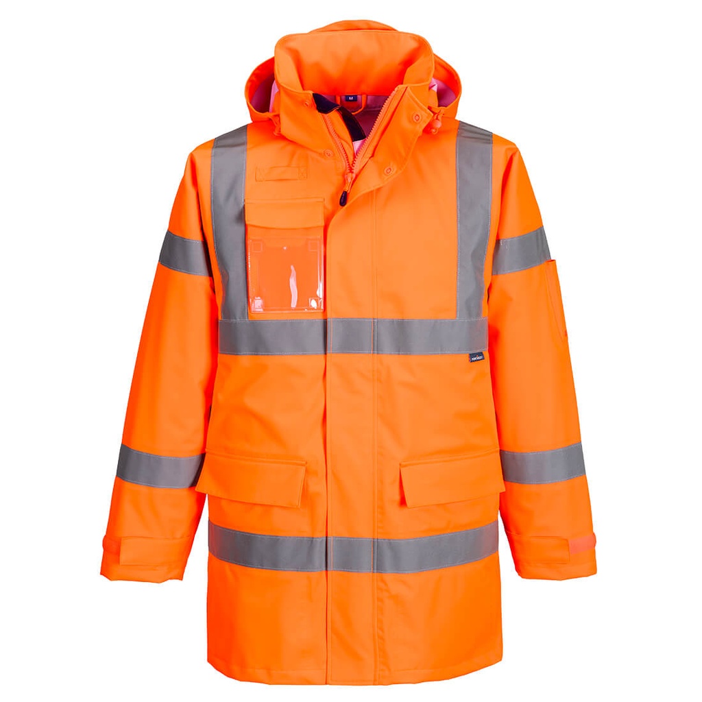 S599 Hi-Vis Extreme Rain Jacket (3L), Class 4:4 X WP 20,000mm MVP 10,000g/m²/24hrs