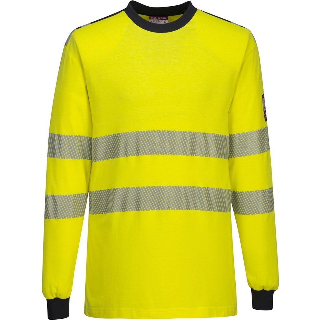 FR701 PW3 Flame Resistant Hi-Vis T-Shirt, Inherent FR