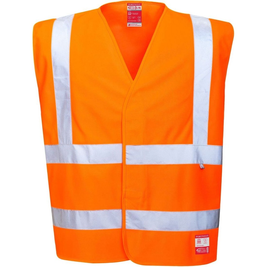 FR71 Hi-Vis Anti Static Vest - Flame Resistant