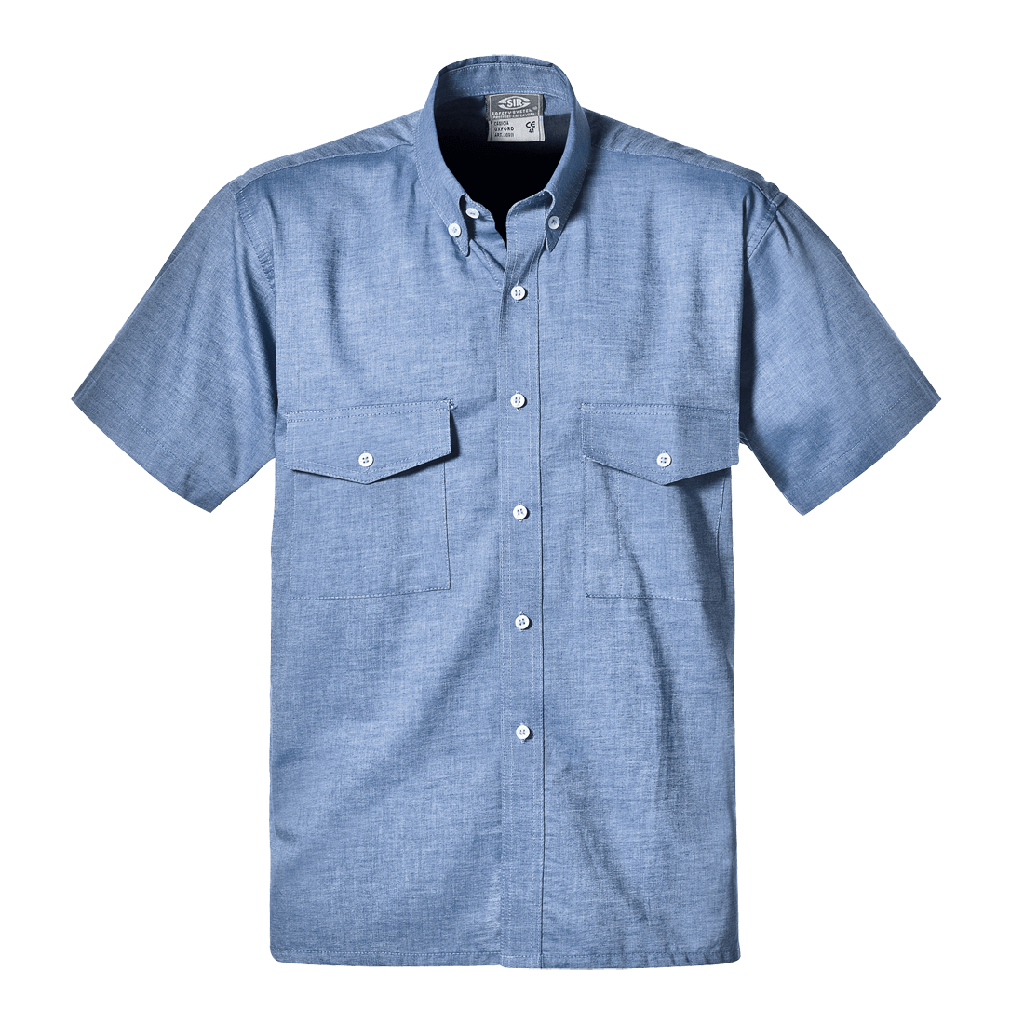 MC2812 OXFORD 100% Cotton Shirt Short Sleeve