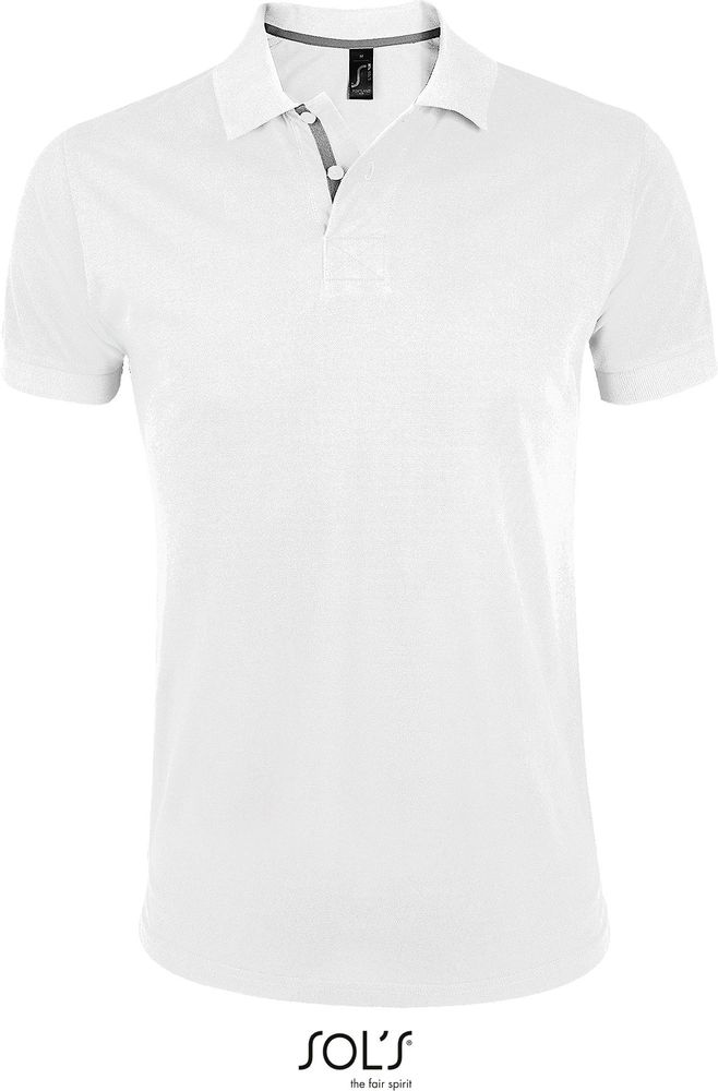 00574 PORTLAND MEN Bluze Polo Piqué 100% Pambuk i Krehur