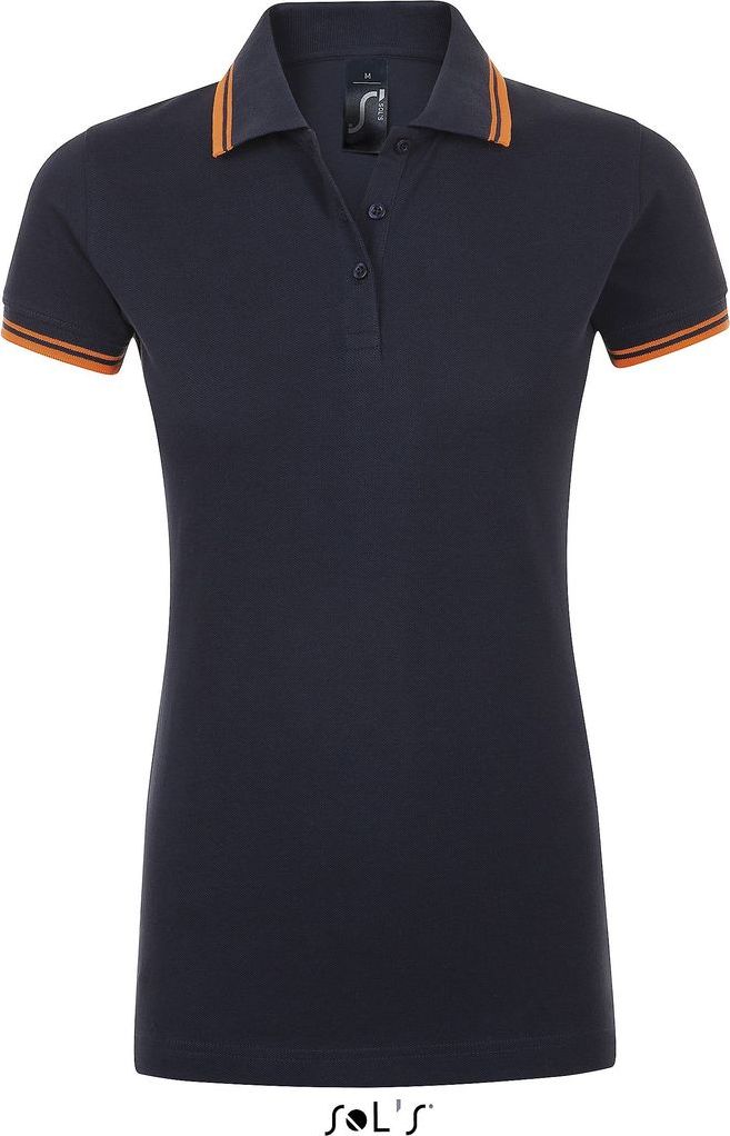 00578 PASADENA WOMEN Polo shirt Piqué 100% Cotton Combed