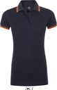 00578 PASADENA WOMEN Polo shirt Piqué 100% Cotton Combed
