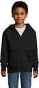 02092 STONE KIDS Φούτερ Brushed Ζακέτα Εργασίας Fleece 50% Βαμβάκι 50% Πολυεστέρας