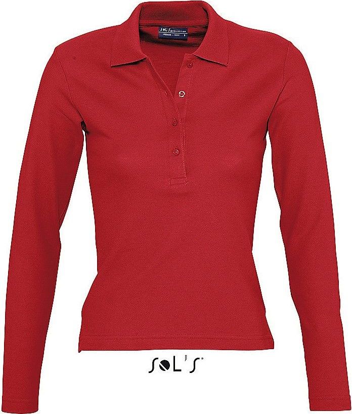 11317 PODIUM Bluze Polo Piqué 100% Pambuk