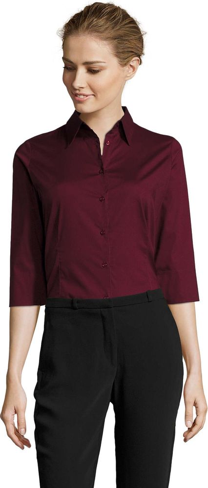 17010 EFFECT Shirt Poplin Strech 97% Cotton 3% Elastane