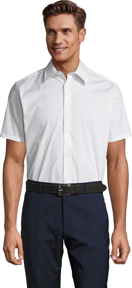 17030 BROADWAY Shirt Poplin Strech 97% Cotton 3% Elastane