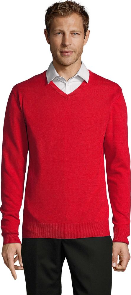 90000 GALAXY MEN V-Neck Sweater Tricot 49% Cotton 49% Acrylic 2% Polyamide