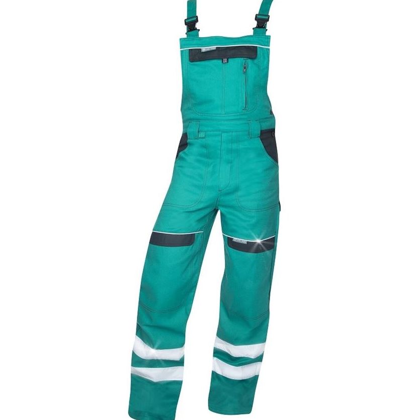 H893 Βαμβάκι Bib Brace with Reflektive Tape COOL TREND