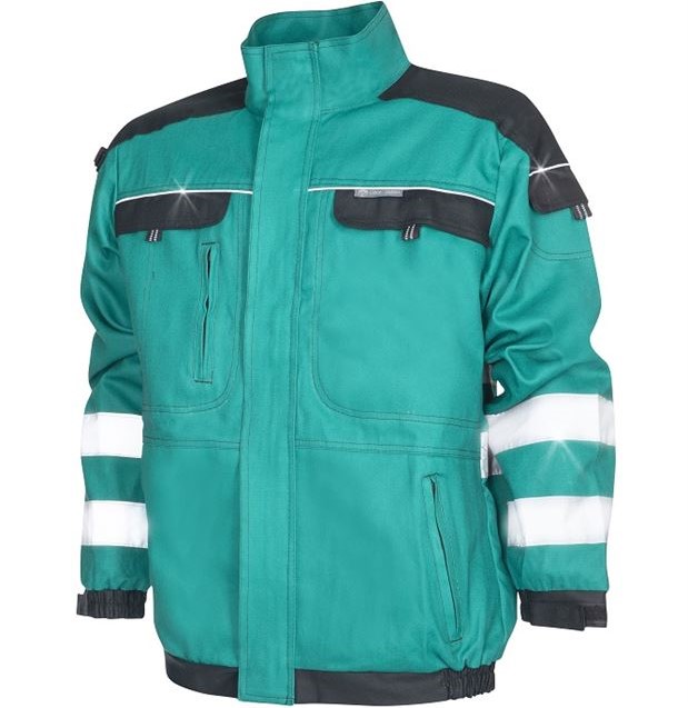 H893 Cotton Jacket with Reflektive tape COOL TREND