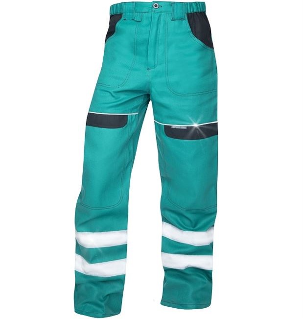 H893 Βαμβάκι Παντελόνι with Reflektive tape COOL TREND