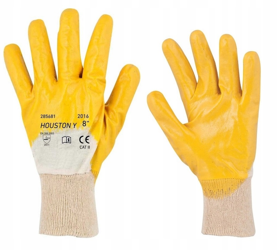 A4013 HOUSTON Y 3/4 Nitrile coated Ασφάλεια Προστατευτικά γάντια εργασίας