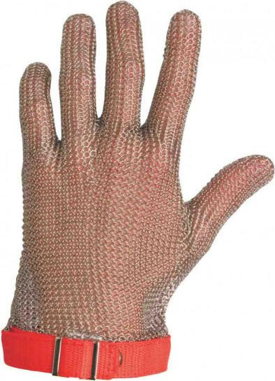 114000199100 5-finger simple metal glove XL orange