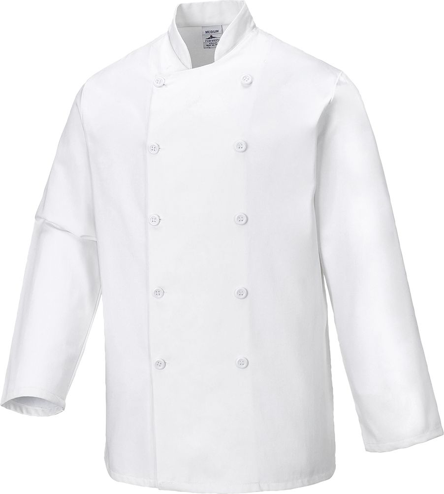 C836 Sussex Chefs Jacket L/S
